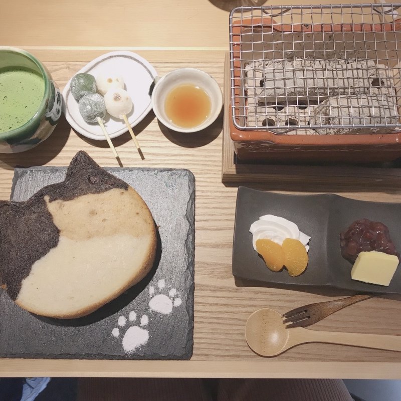 朝ごはん(イクスカフェ 祇園店)