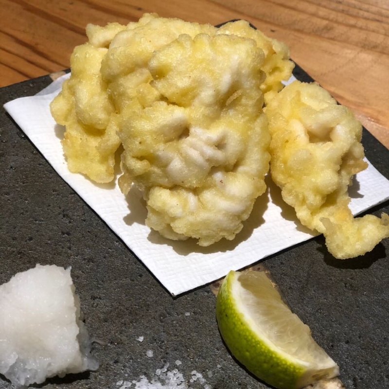 白子の天ぷら(丸秀鮮魚店 大橋店 （【旧店名】 毎日笑売 だお）)