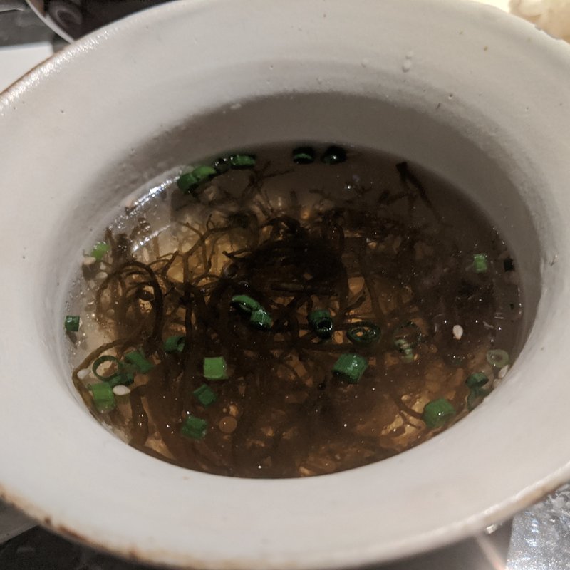 スープ(米沢牛上杉　銀座本店)