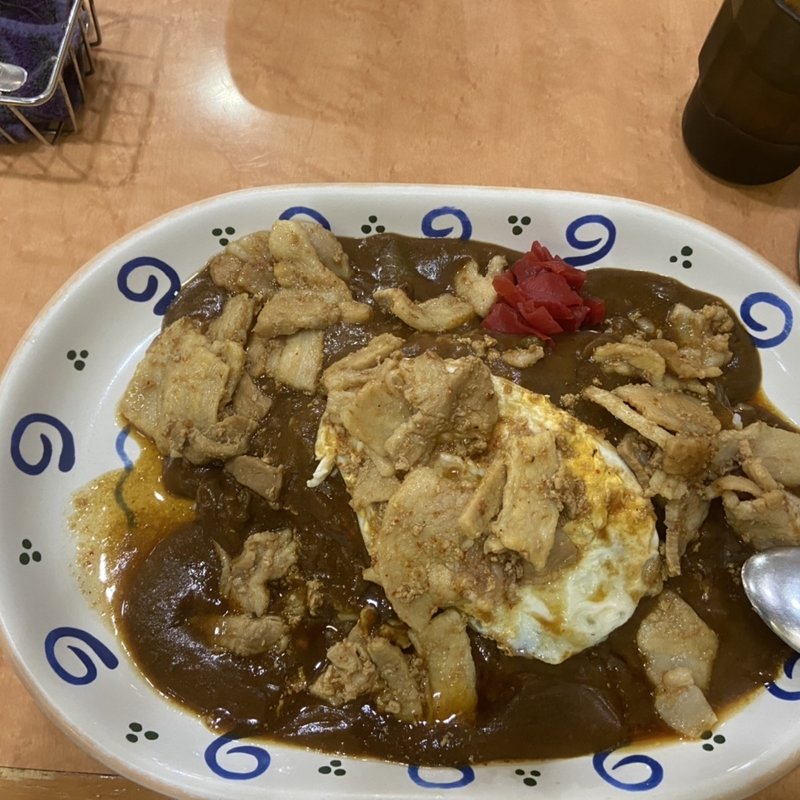 スタミナカレー(スタミナカレーの店バーグ 杉田本店)