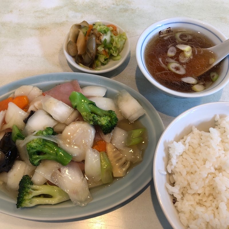 ホタテとブロッコリのうま煮(中華料理 菊凰(きくほう))