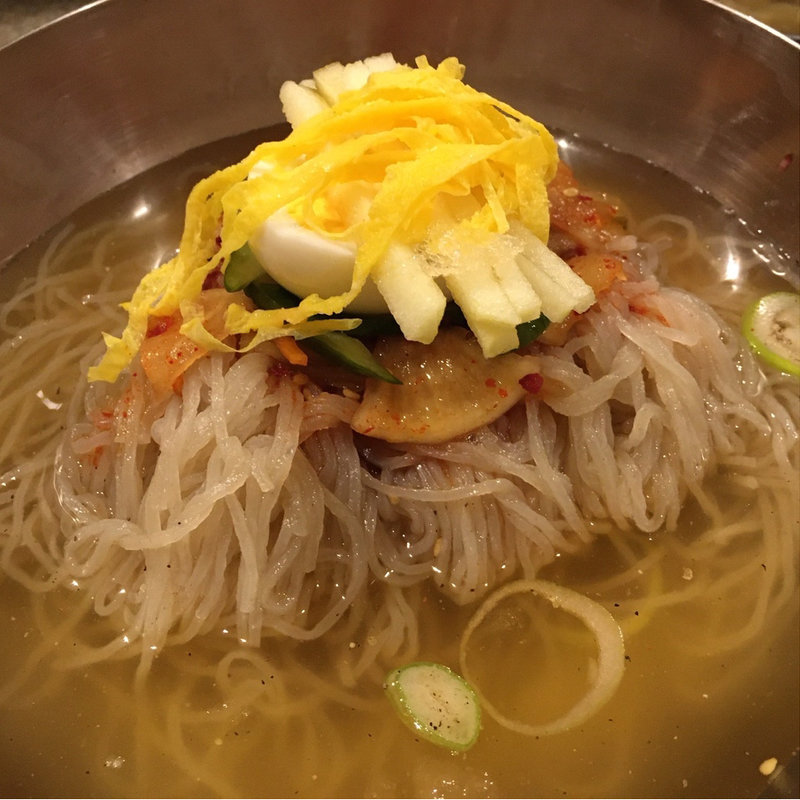 冷麺(焼肉 西の屋)