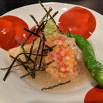 白身魚と海老芋の蕪あんかけ(多満喜)