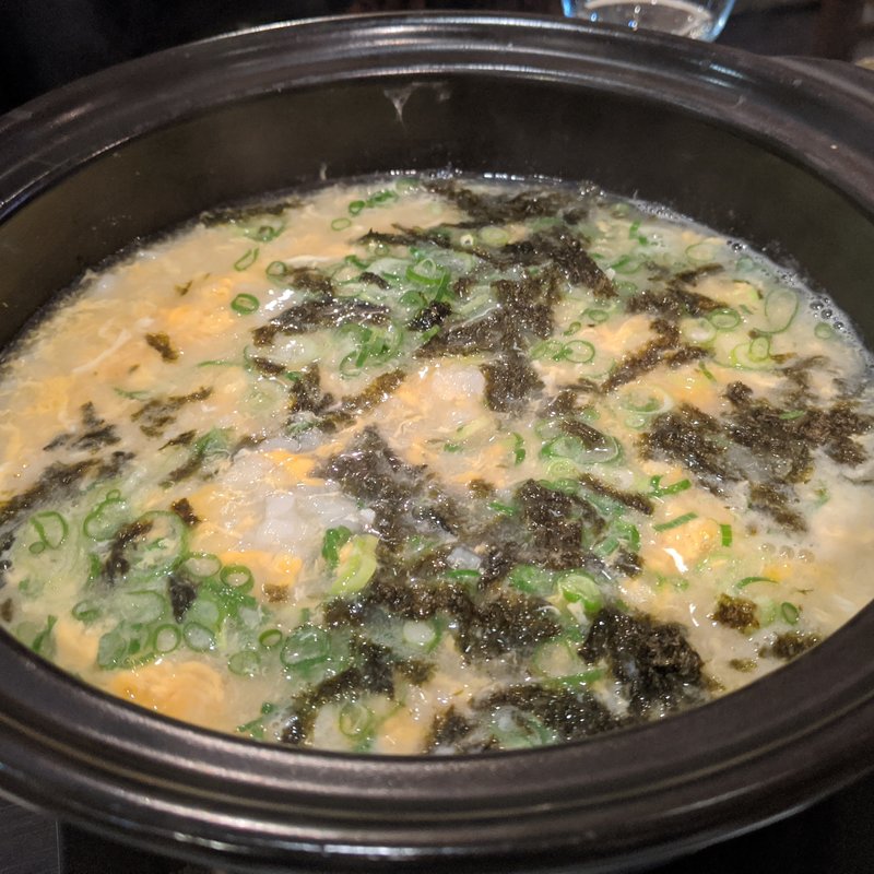 河豚雑炊(多満喜)