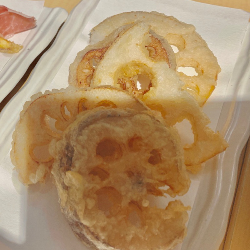 徳島 レンコン(天ぷらとワイン大塩 日比谷店)