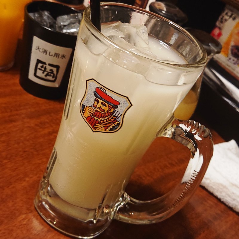 柚子カルピスサワー(牛角京急川崎駅前店)