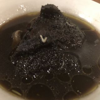 天然きのこの香りスープ　香茸、白シメジ、平茸(Vin et cuisine ヒヒヒ)