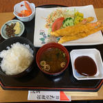 海老フライ定食