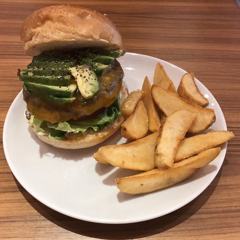 アボカドバーガー(BURGER&MILKSHAKE CRANE)