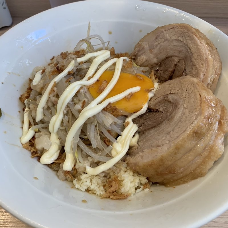 汁なしラーメン(麺屋味方)