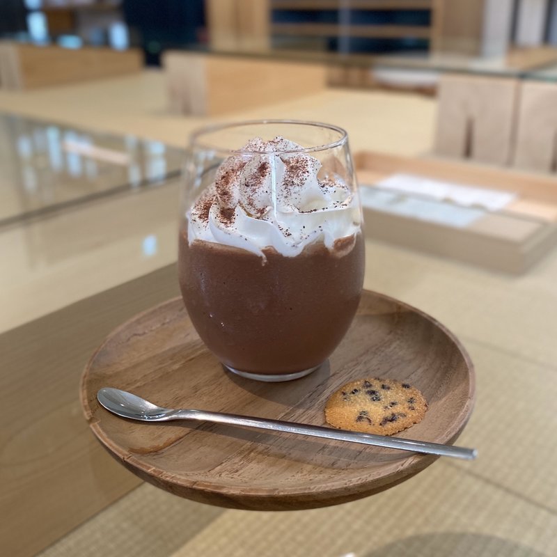 フローズンチョコレート(ダンデライオンチョコレート 伊勢神宮前うみやまあひだミュゼ)