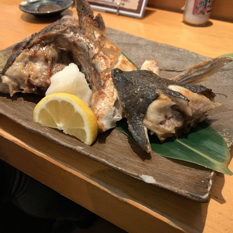 ブリカマ焼き(TAIZUSHI （タイズシ 【旧店名】すしの利行）)