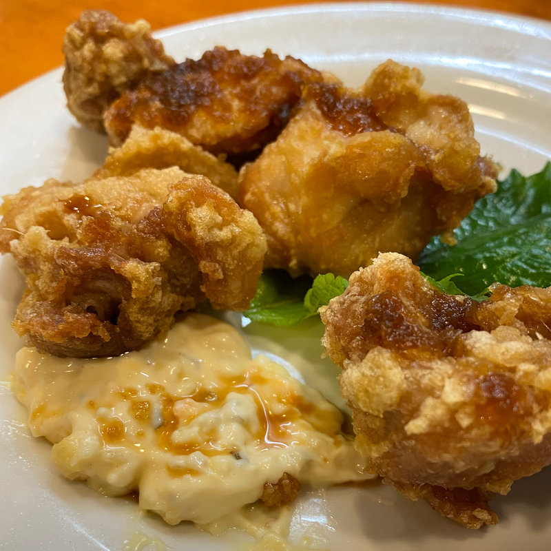 若鶏唐揚げ（並）(ラーメン哲史)