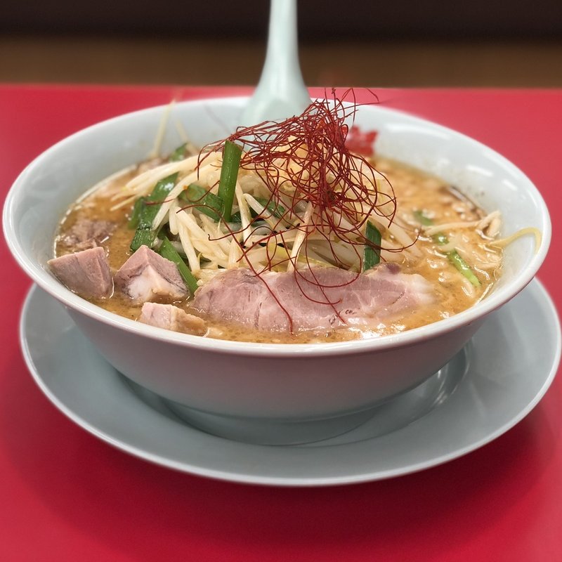 もやし味噌ラーメン(ラーメン山岡家 上三川店)