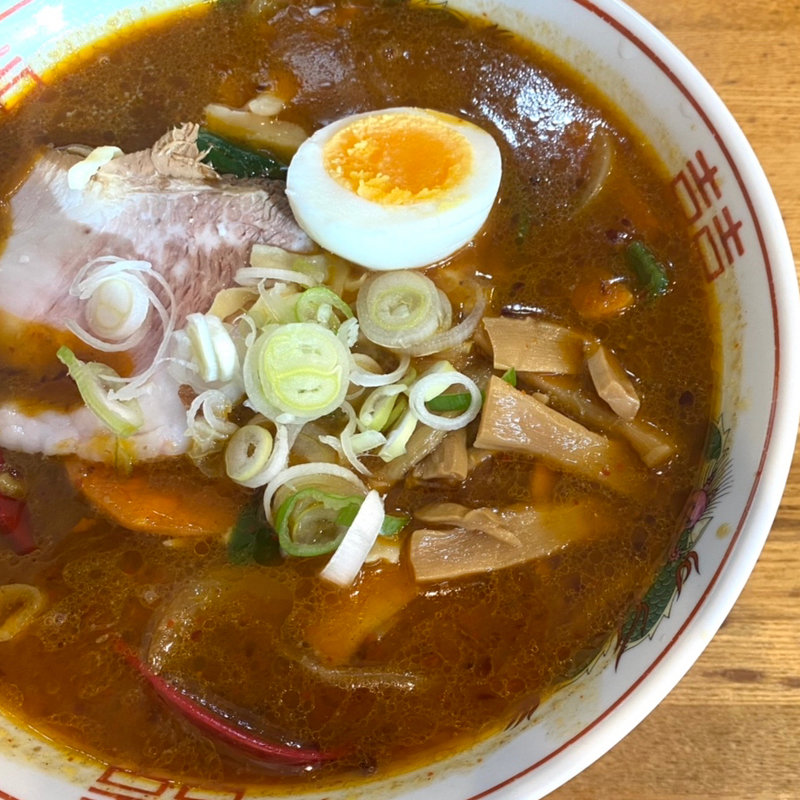 カレーラーメン(仙龍)