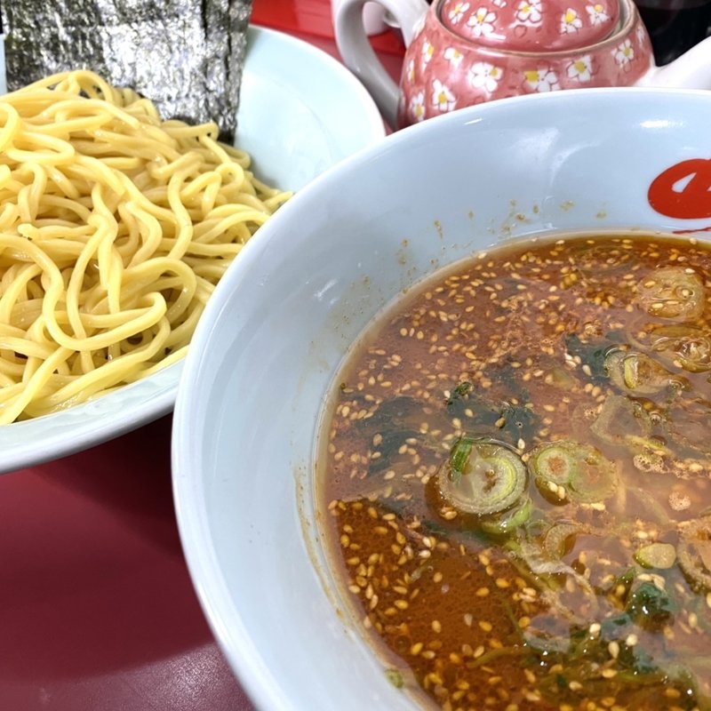 辛味噌つけ麺(ラーメン山岡家 狸小路4丁目店)