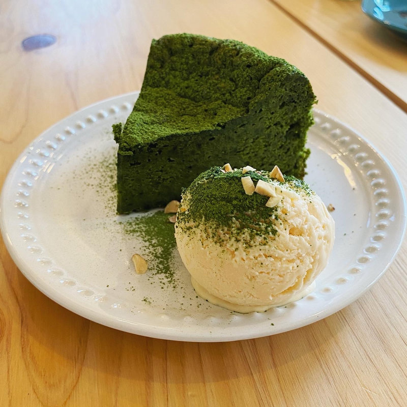 河越抹茶のガトーショコラ(EPICE CAFE )