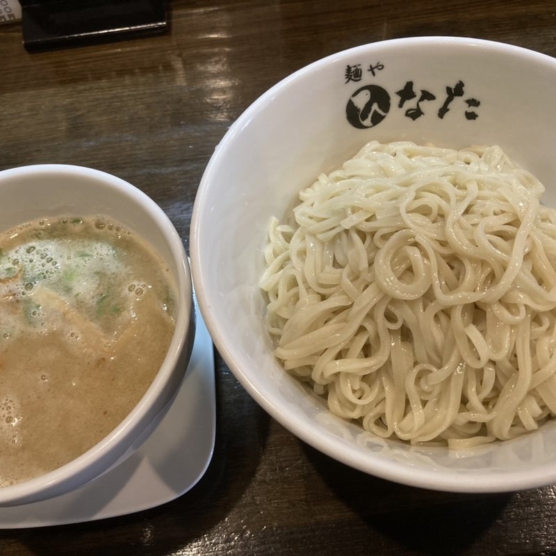 海老塩鶏白湯つけ麺中盛(250g)(麺や ひなた)