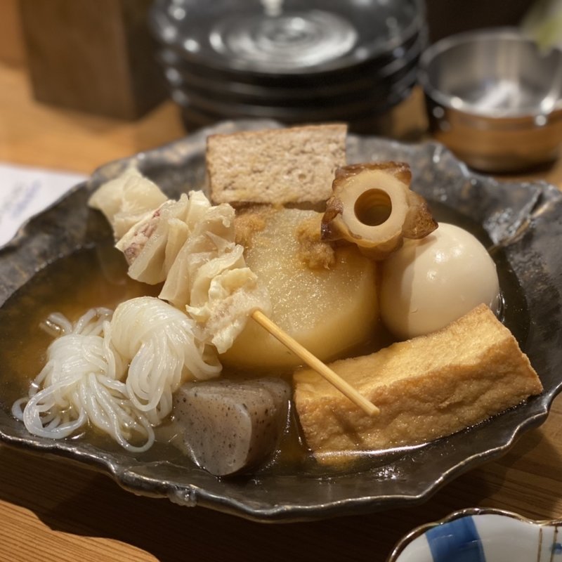 おでん盛り合わせ(鶴の兄貴のおんがえし。)