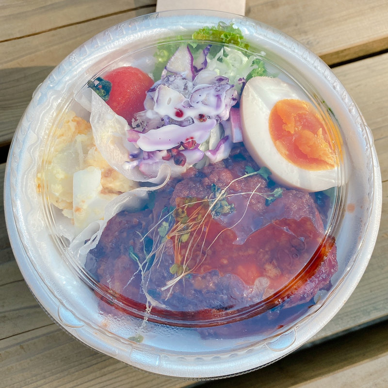 ランチボックス（ヤンニョムチキン）(Ｓcafe)