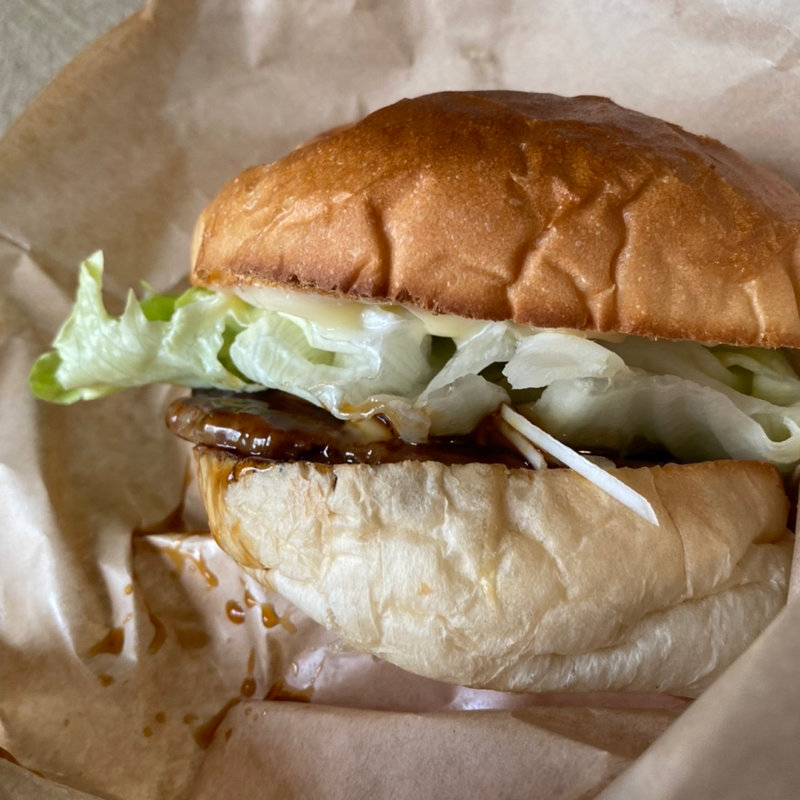 てりやきバーガー(ハンバーガー工房 grin grin 若宮店（グリングリン）)