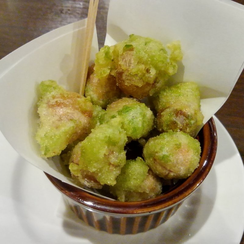 銀杏のフリット(ビストロ オオカミ2 Duex)