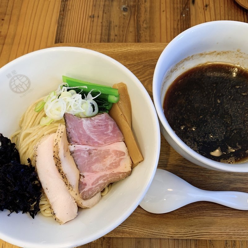 丸鶏鰹つけ麺(麺屋 花枇)