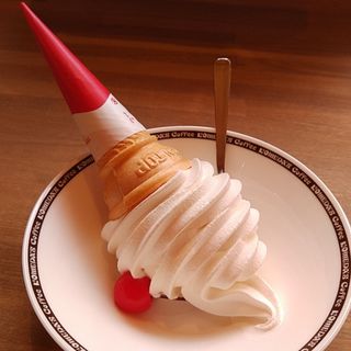 ソフトクリーム(コメダ珈琲店　水沢台町店)