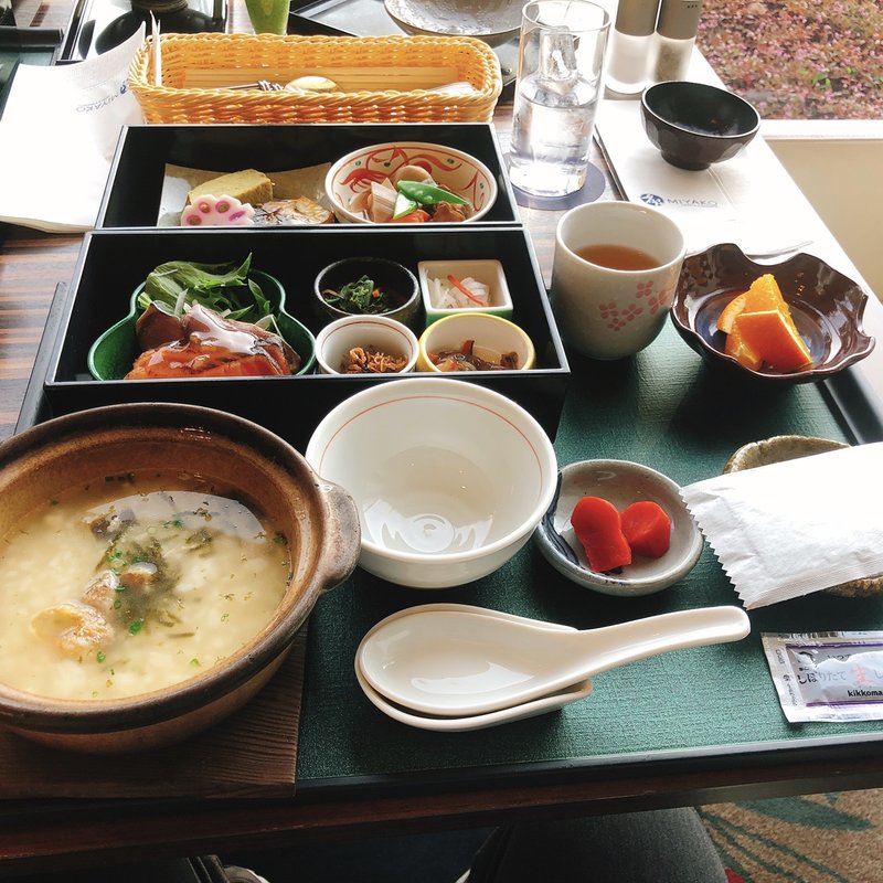 朝食　和食　あゆ雑炊(コンチネンタルレストランFirenze （【旧店名】 ビュッフェレストランFirenze）)