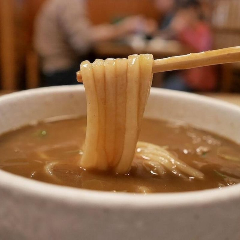 肉入カレーうどん(お食事処 一久)