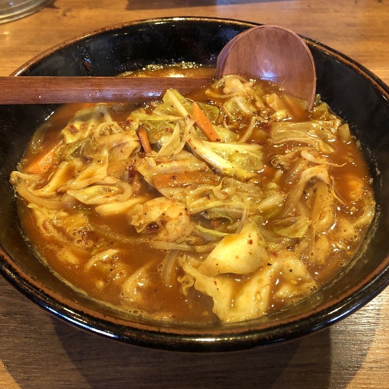 辛みそちゃんぽん(丸福ラーメン)