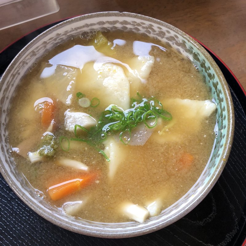 だんご汁(高良山茶屋 望郷亭)
