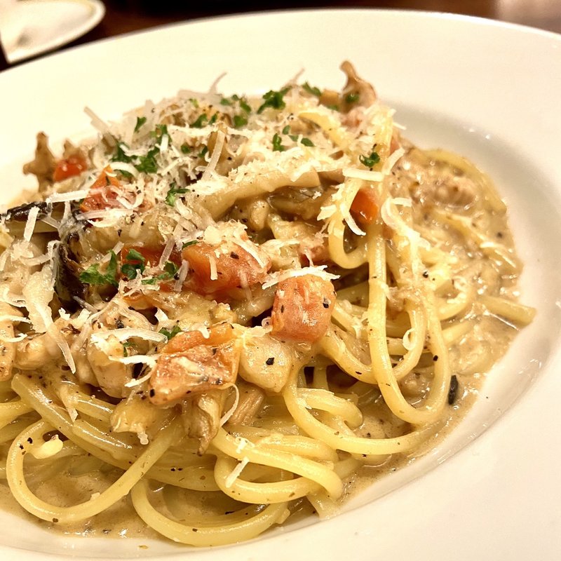 淡路麺業の生パスタ(ロイヤルホスト池田天神店)