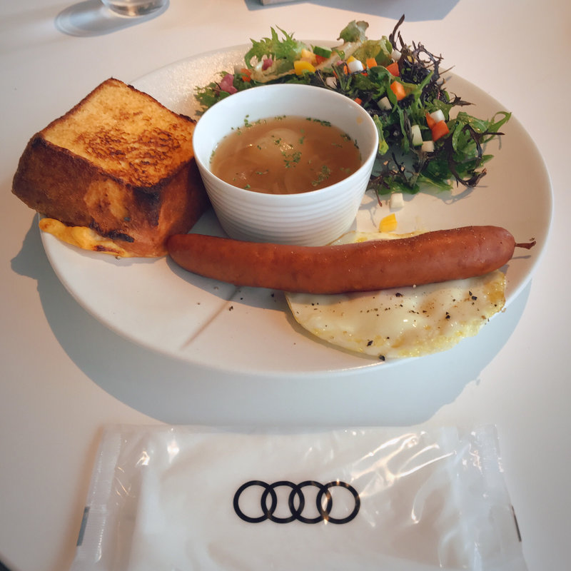 特典メニュー(Audi Delight Cafe)
