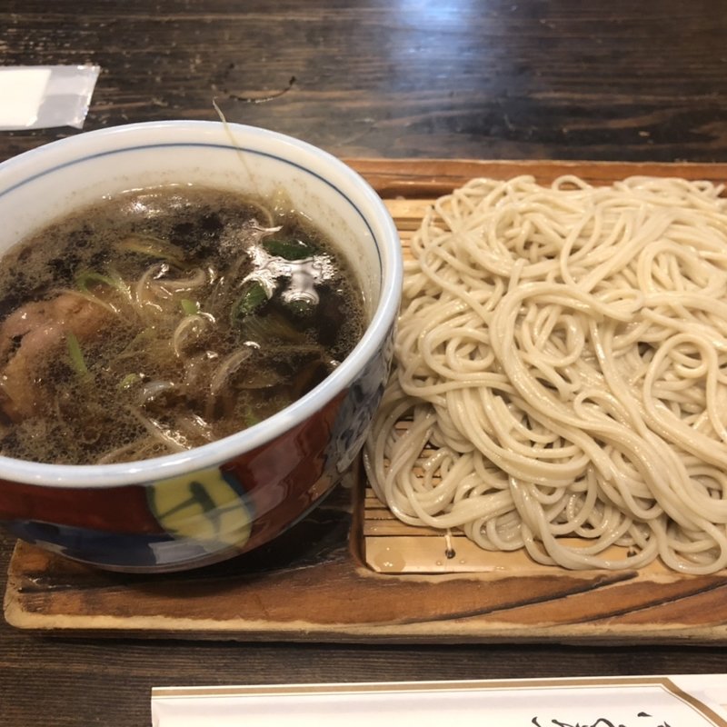 鴨せいろ(そば処 上むら)