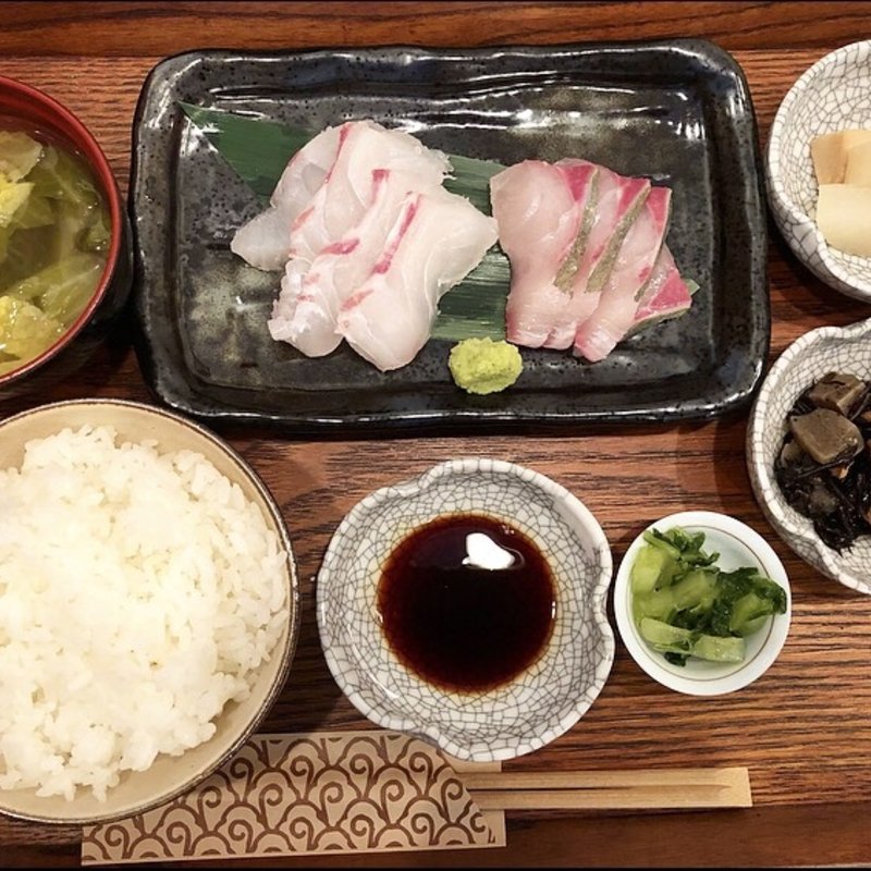 刺身定食(萬屋 錦)