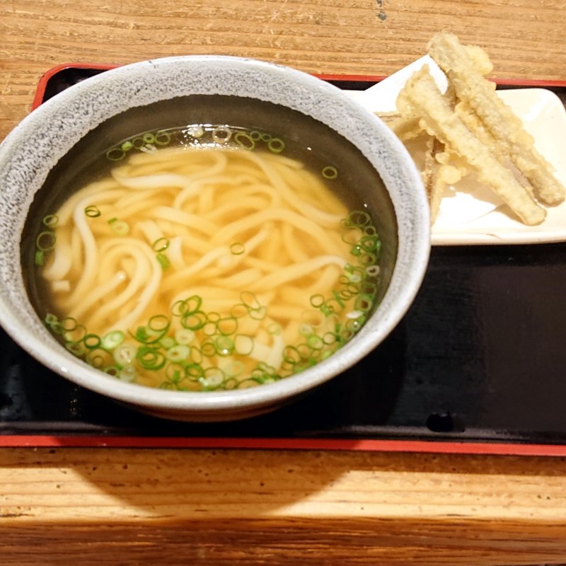 ごぼう天うどん(麺や ほり野)