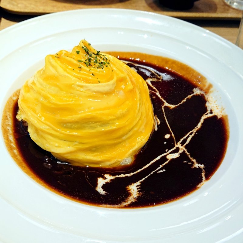 特製オムハヤシライス(ローストビーフとステーキYOSHIMI福岡パルコ店)