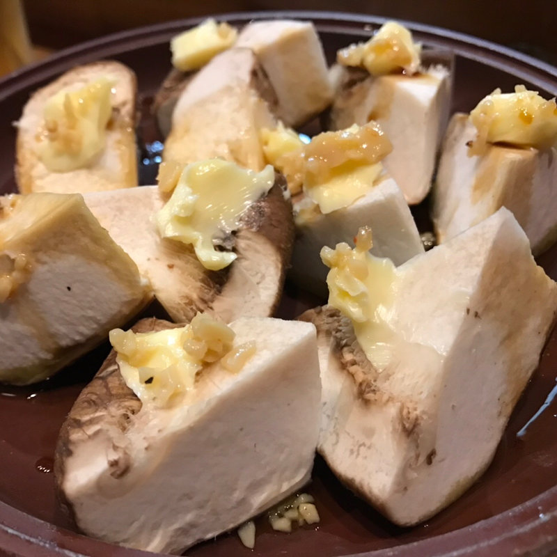 大きな茸　天恵菇のステーキ(たるっぺ )