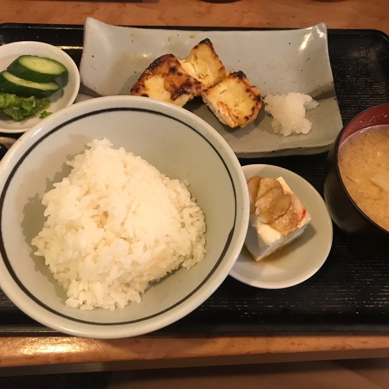 かじきの西京焼き(味処 はつくら )