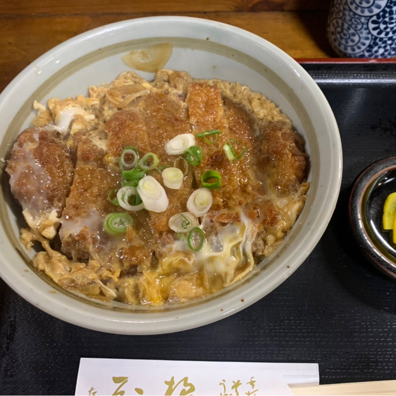 かつ丼(手打ちそば　橘屋本店)