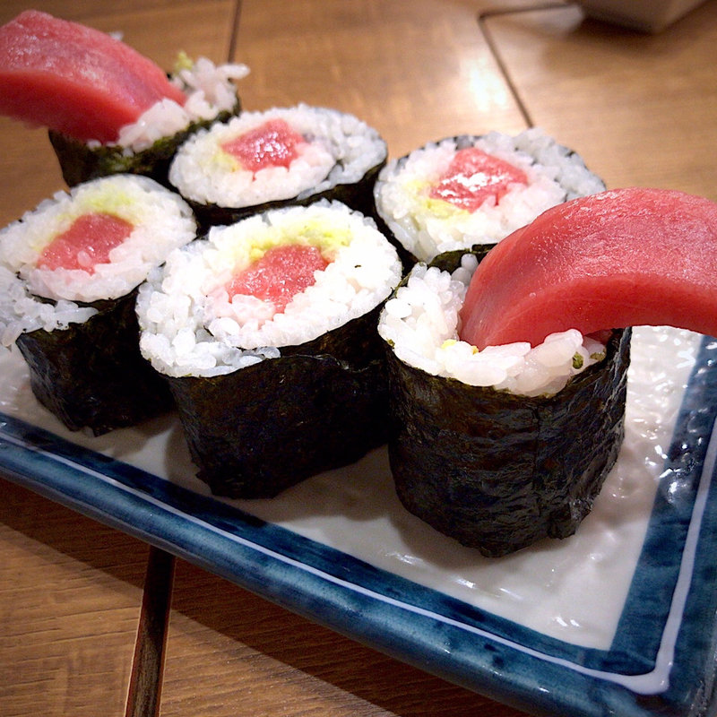 鉄火巻き(磯丸水産　一番町店)