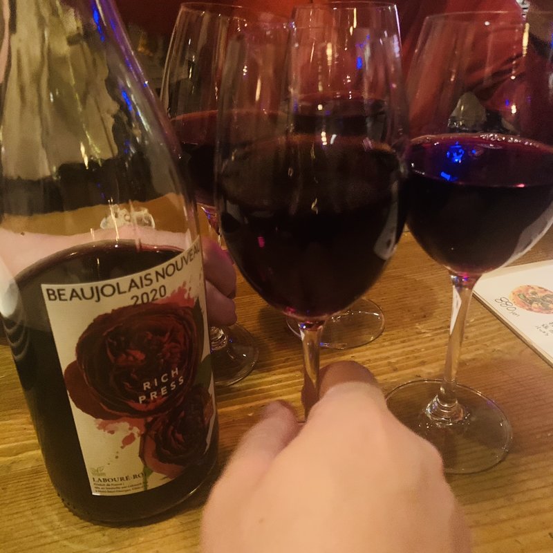 ボジョレーヌーボー(窯MARU)