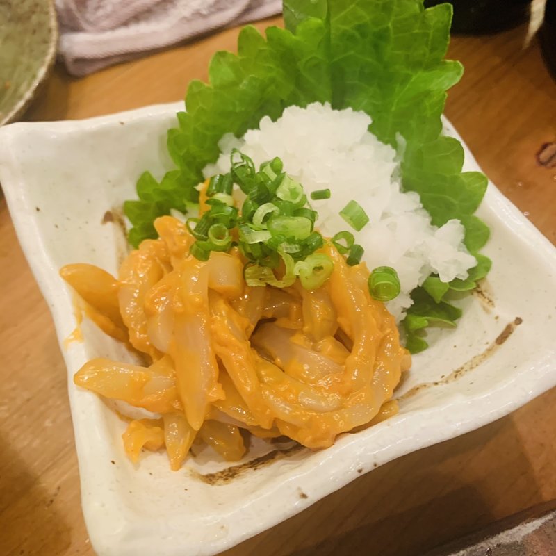 イカの塩辛(真面目焼鳥 助平 )