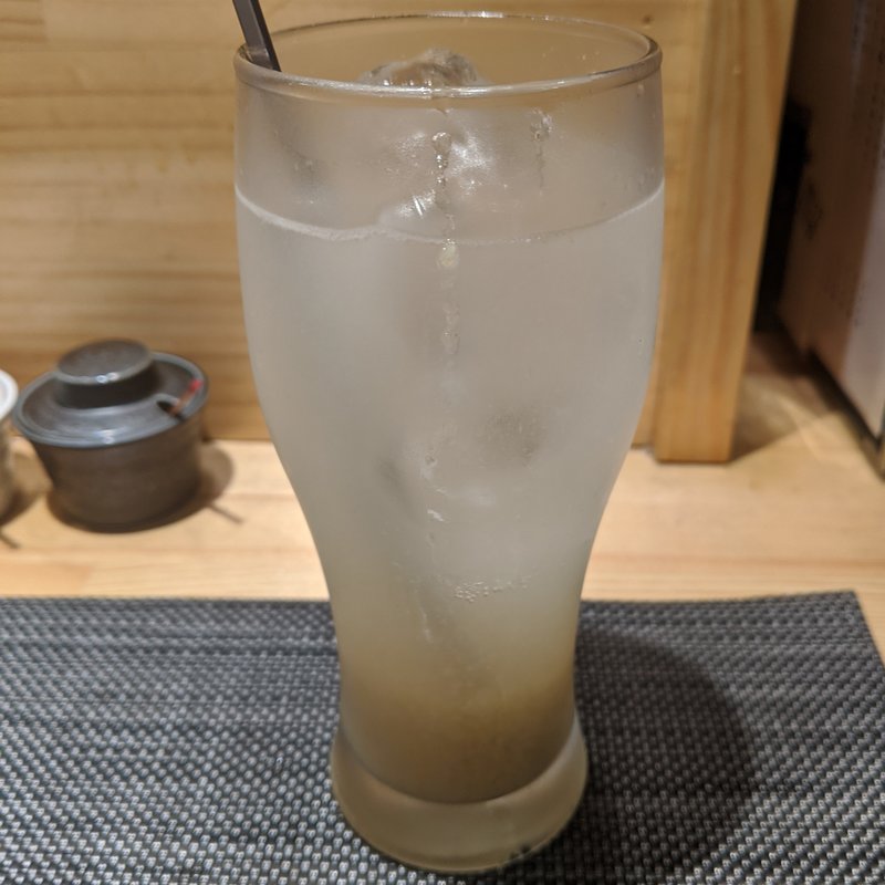 自家製生姜サワー(鳥のかけ橋)