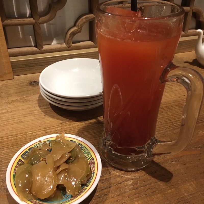 濃厚トマトサワー(高橋と小籠包)