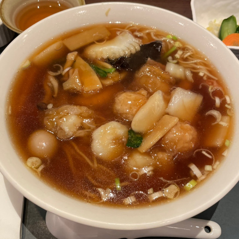 五目汁そば(侑久上海 天神店)