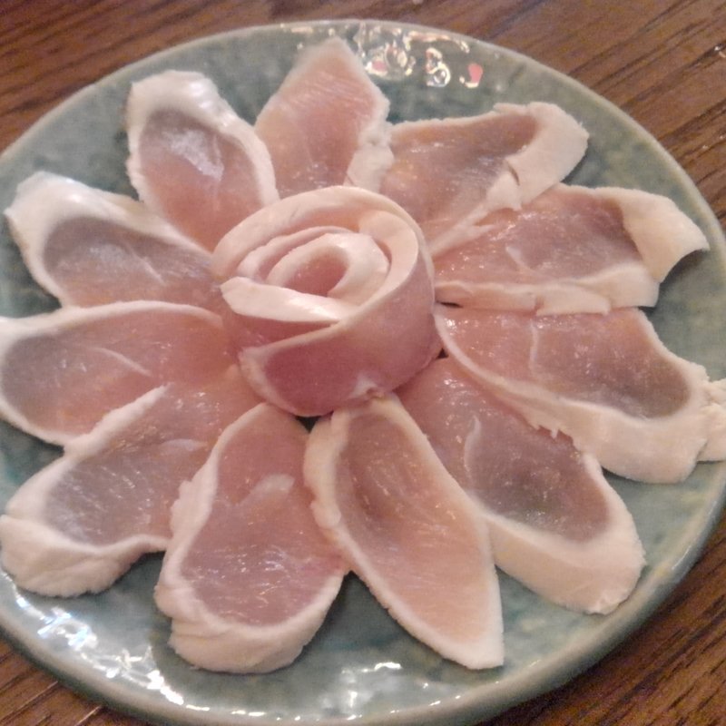 【名物】鶏わさてっさ(鶏のチョモランマ 亀有店)