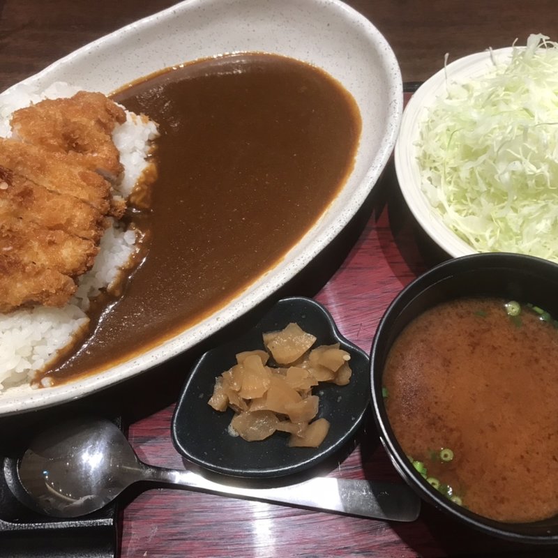 ランチカツカレー(新宿さぼてん霞ヶ関飯野ビル店)