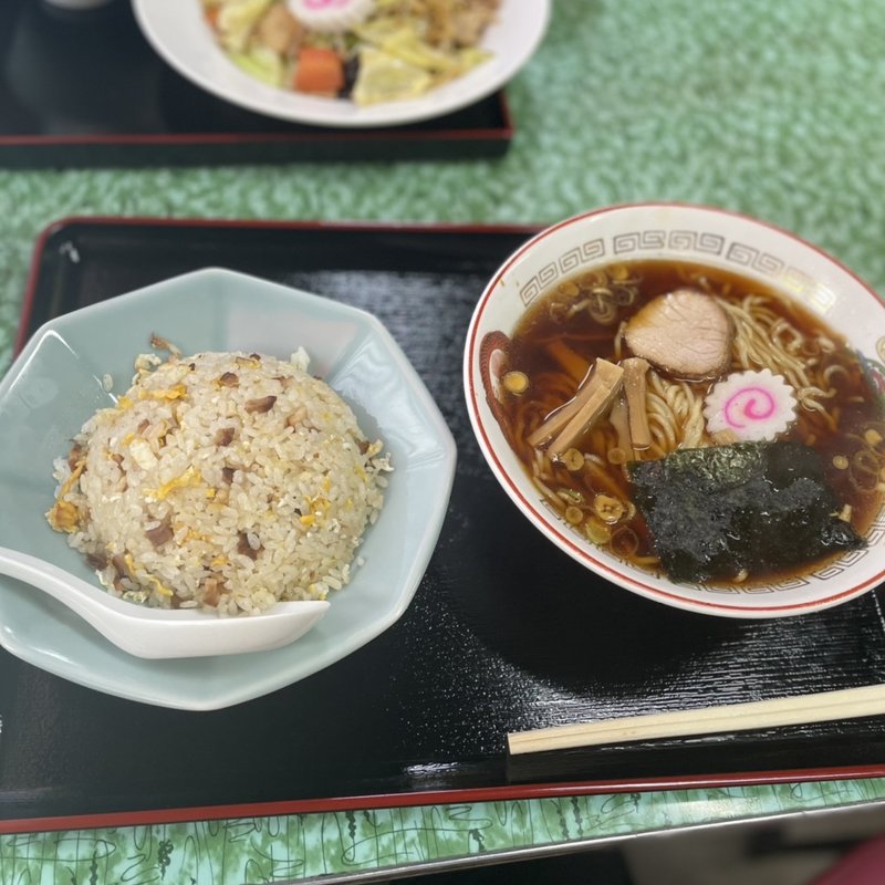 半チャンラーメン(沖縄亭)
